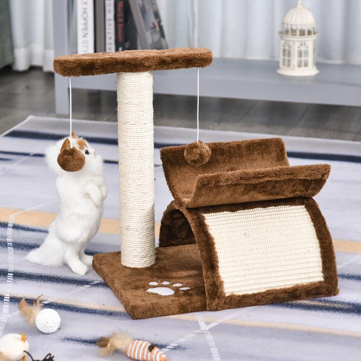 Image du produit Jamb Arbre à chat (43 cm, Blanc, Marron)