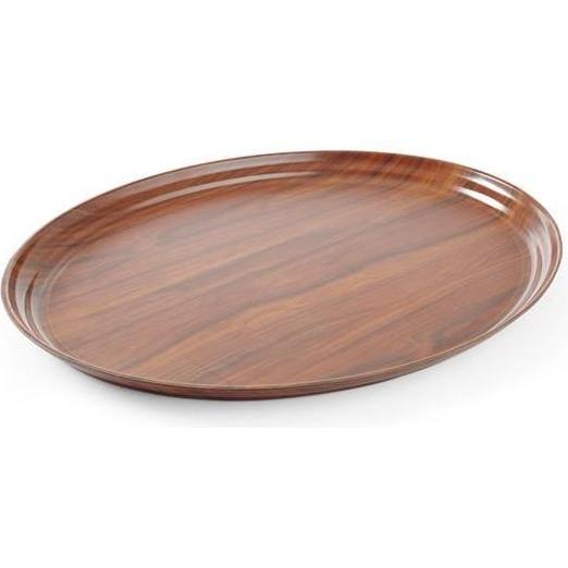 Hendi, Tablett, Serviertablett Woodform Mahagoni