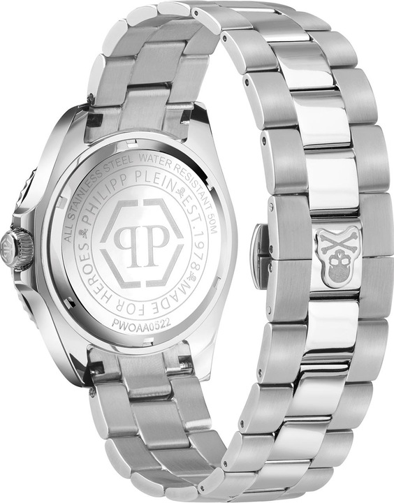 Actual product image Philipp Plein PWOAA0522 The $kull Diver 44mm 10ATM (Analogue wristwatch, 44 mm)