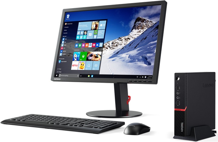 Produktbild Lenovo ThinkCentre M715q Tiny (AMD Ryzen 5 2400 GE, 8 GB, 256 GB)
