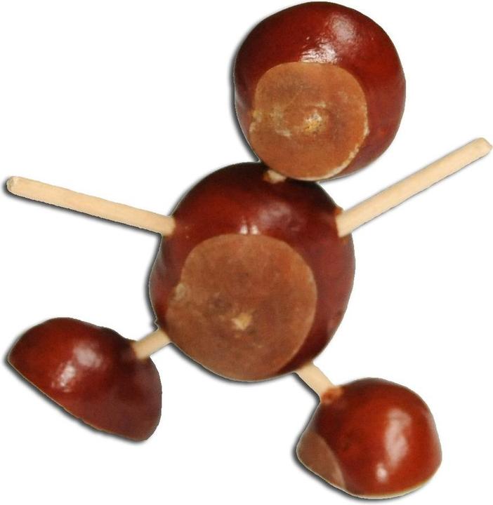 Actual product image Kids at work Chestnut set mushroom and drill