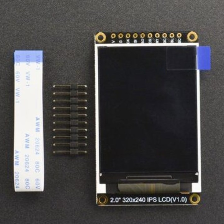 Image du produit DFRobot Écran LCD IPS TFT 2" 320x240 avec MicroSD