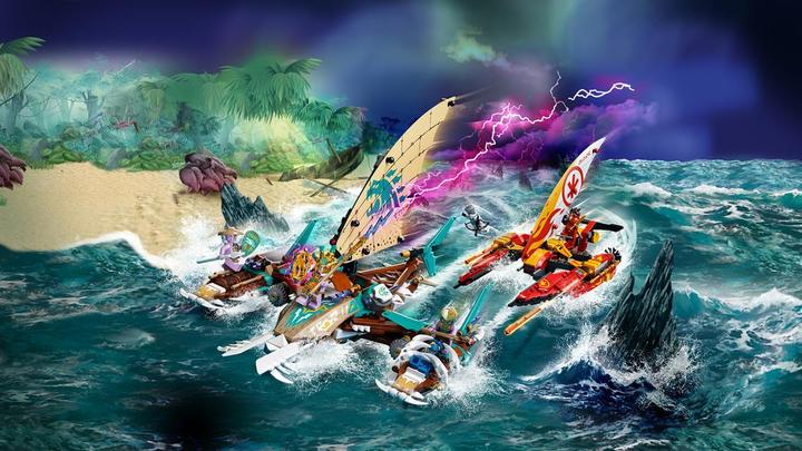 Produktbild LEGO Duell der Katamarane (71748, LEGO Ninjago)