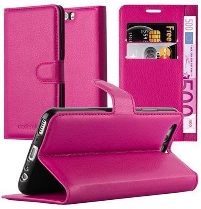Actual product image Cadorabo Book with stand function cover (Huawei P10)