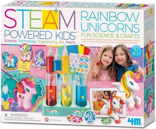 Produktbild Scandinavian Baby Products 4M - STEAM POWERED KIDS / Rainbow Color Unicorn Science - (4M-05541)