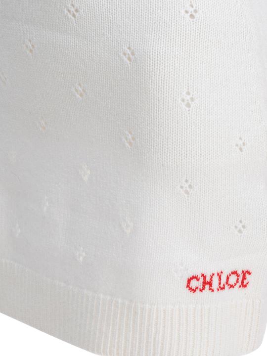 Produktbild Chloé Openwork wool and cashmere miniskirt (S)