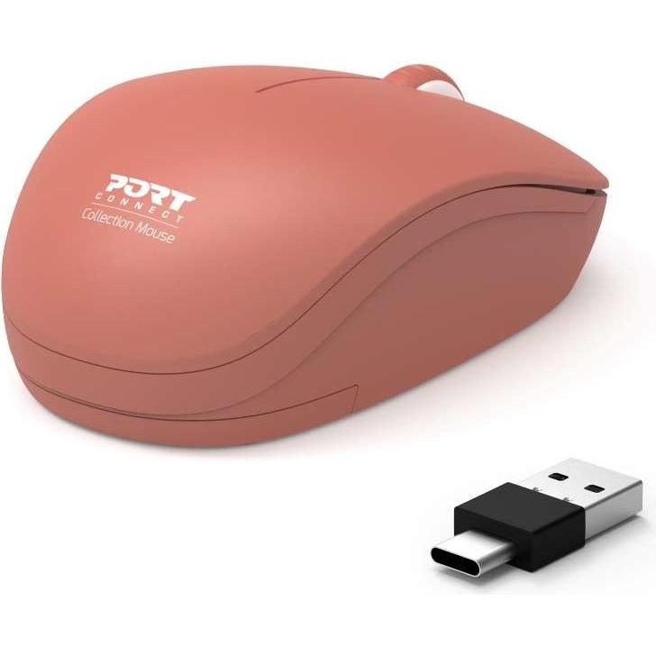 Thumbnail - Port Designs SILENT - Wireless Mouse (Kabellos), Maus, Rot