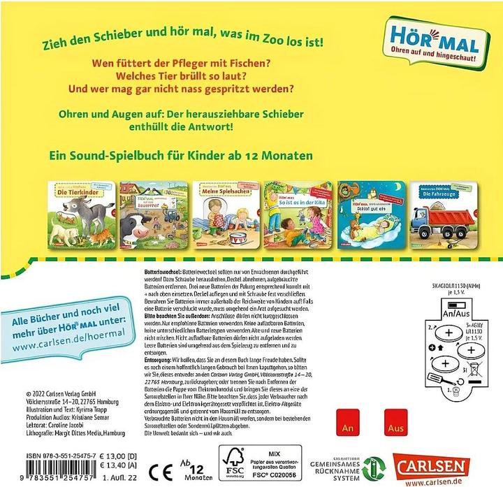 Productafbeelding Luister - In de dierentuin (Duits)