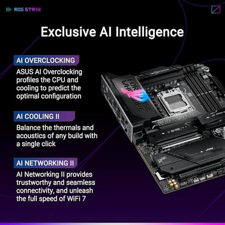 Produktbild ASUS ROG STRIX X870E-E GAMING WIFI (AM5, AMD X870E, ATX)