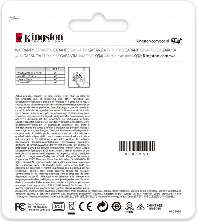 Produktbild Kingston DataTraveler 20 (32 GB)
