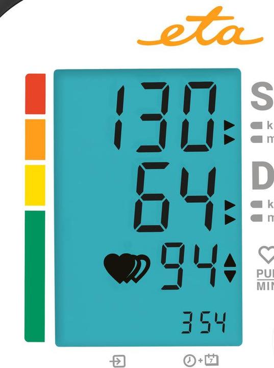 Produktbild ETA ETA229790000 Upper Arm Blood Pressure Monitor, Black
