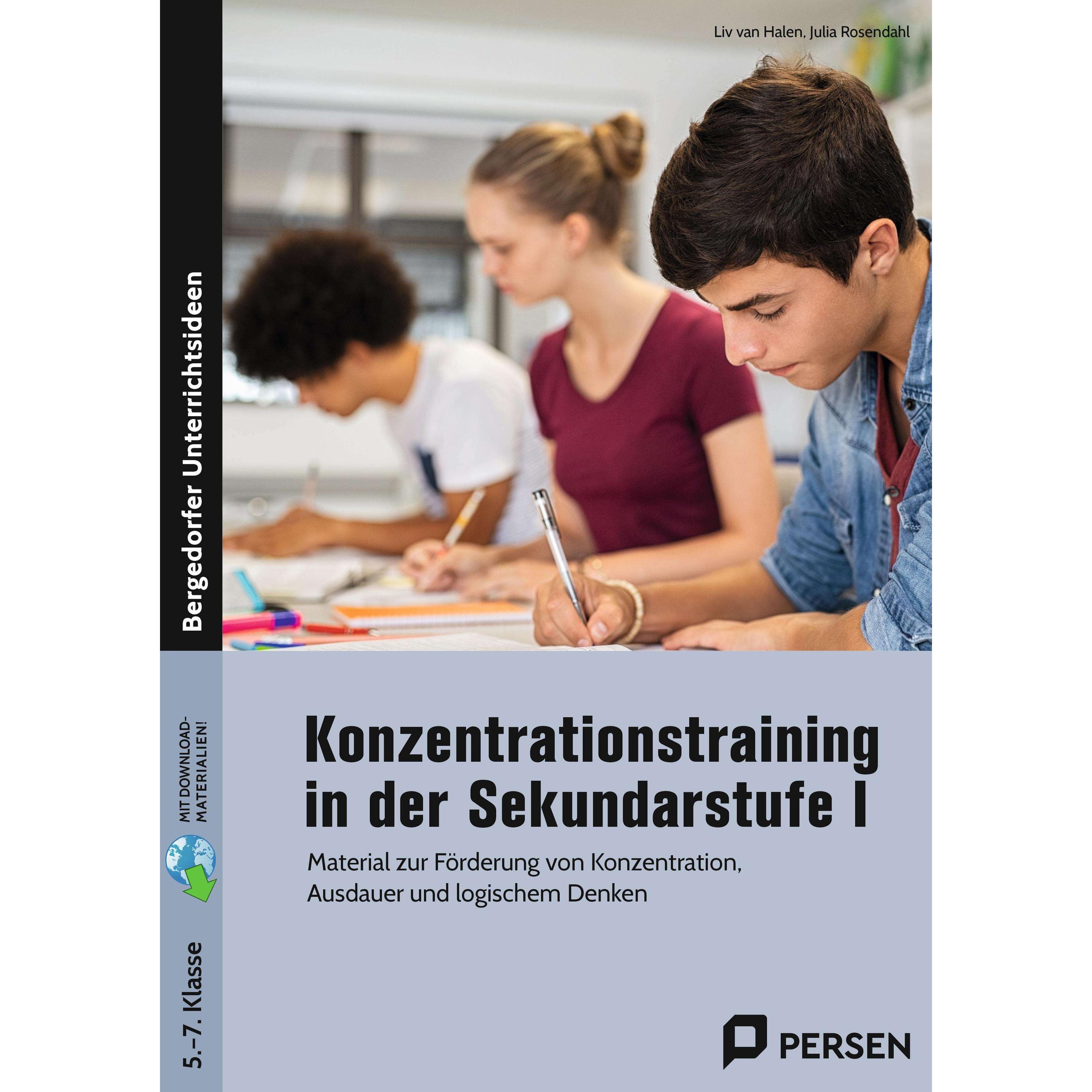 Halen:Konzentrationstraining in der Sek, Schulbücher von Liv van Halen, Julia Rosendahl