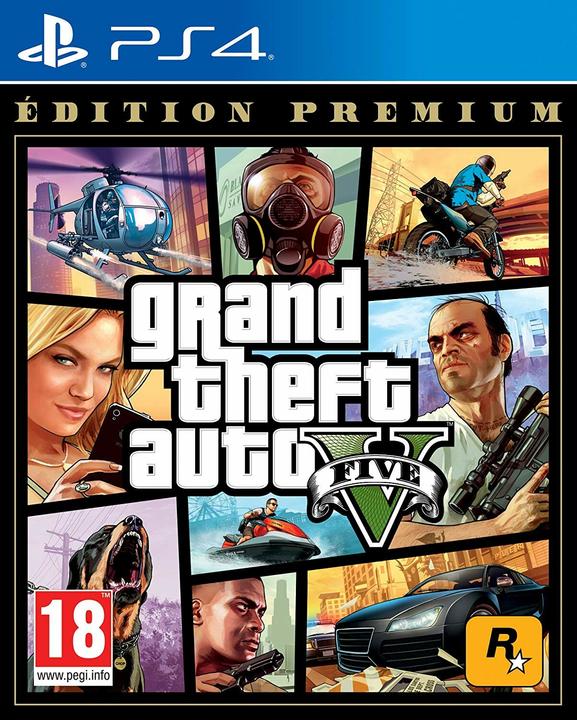 Image du produit Rockstar GTA 5 - Édition Premium (PS4, FR)