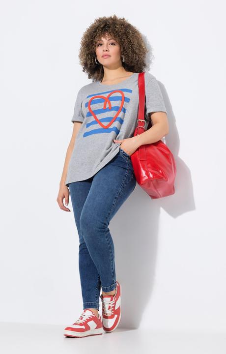 Produktbild Ulla Popken Jeggings Sienna, schmales Bein, Elastikbund (48)