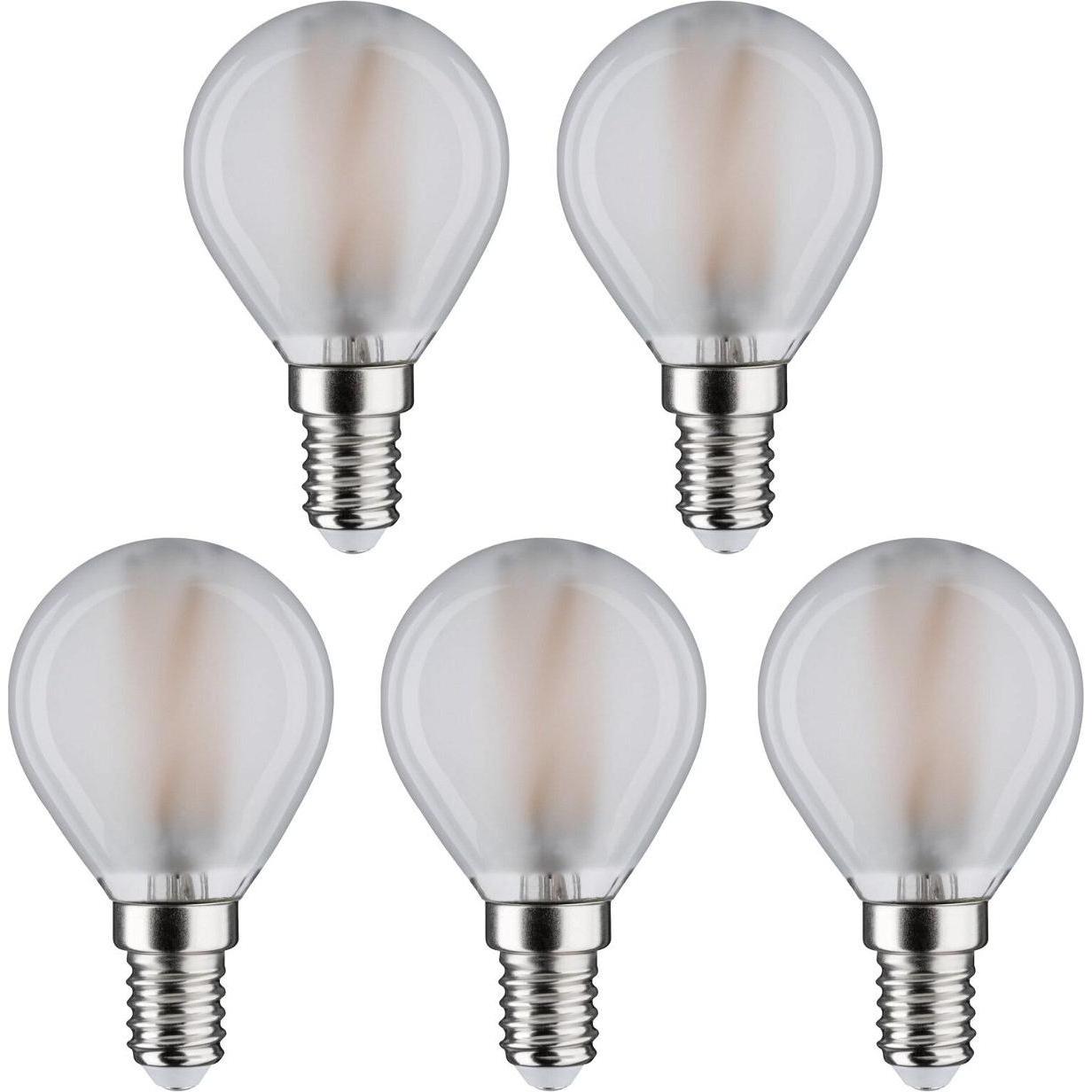 Paulmann, Leuchtmittel, Tropfen 5er Set (E14, 4.80 W, 470 lm, 1 x, F)