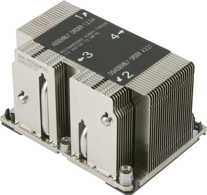 Supermicro 2u Passive Cpu Heatsink (64 mm)