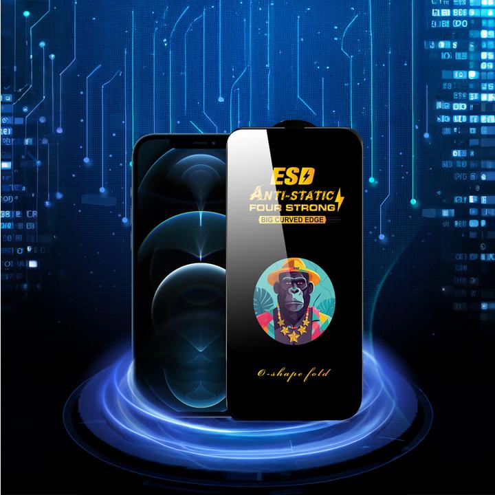 Produktbild OEM Universal tempered glass 9D OneFit AI-52 6,6" (10 Stk., Samsung Galaxy A35, Samsung Galaxy A55)