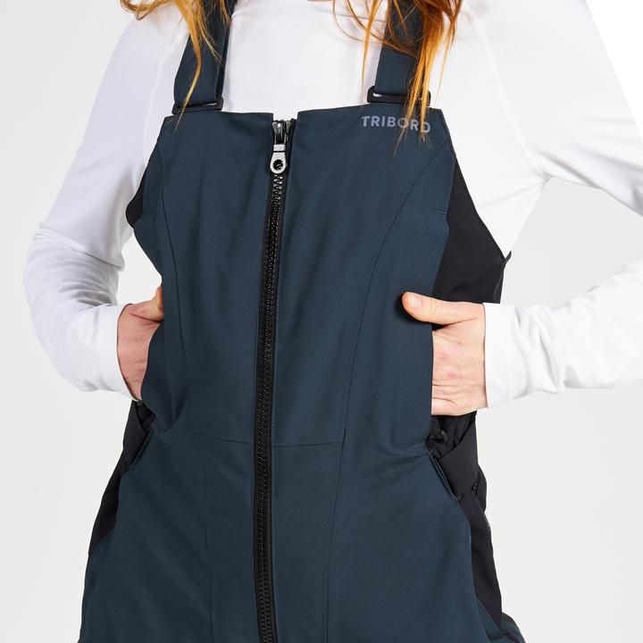 Actual product image Tribord Sail dungarees ladies - 500 dark grey (XL)