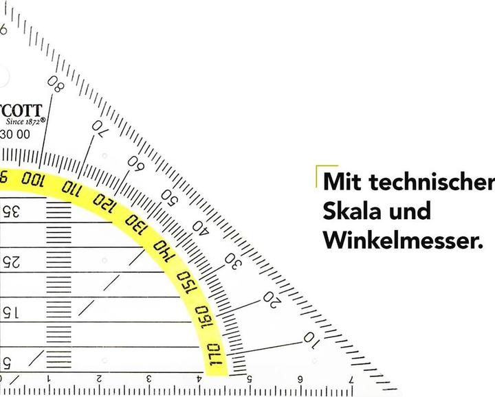 Image du produit Westcott Triangle de géométrie (14 cm)