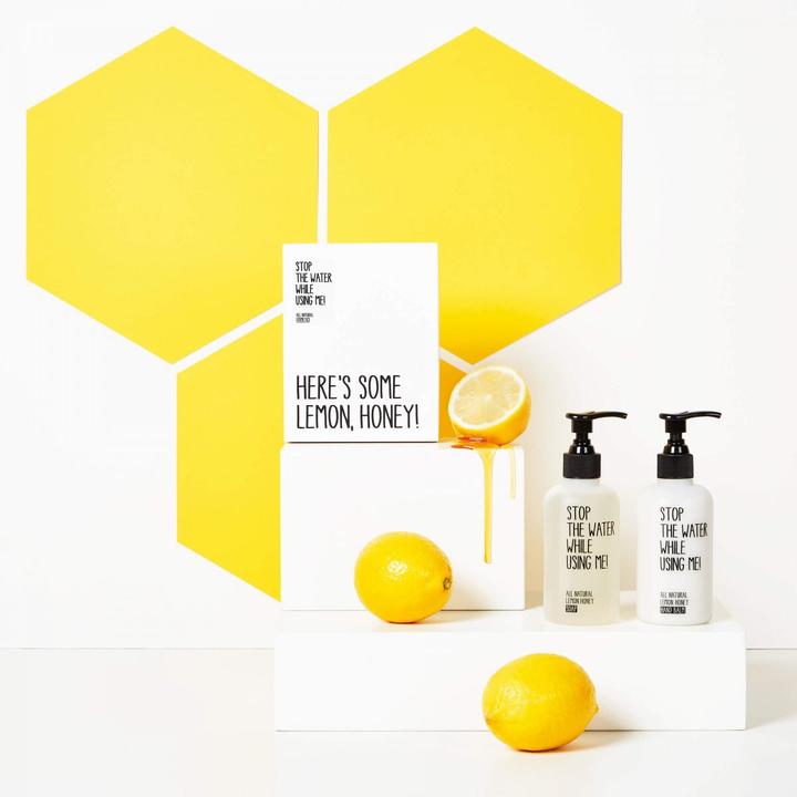 Produktbild Stop The Water While Using Me! All Natural Body - Lemon Honey Hand Kit (200 ml)
