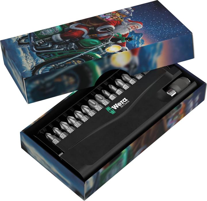 Wera Bit-Check 30 Christmas 2025 (Croix Pozidriv PZ)