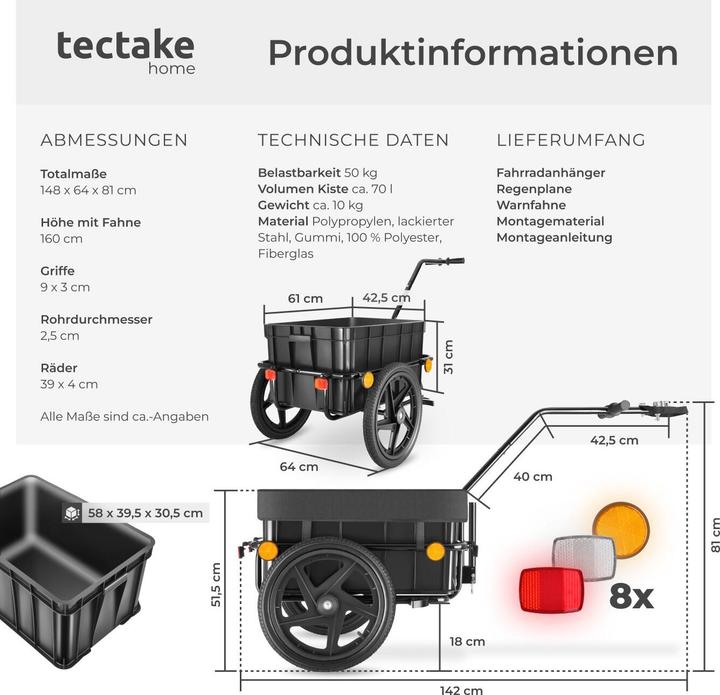 Produktbild tectake CargoXpress