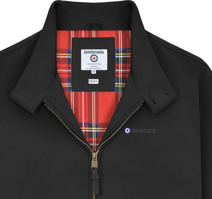 Actual product image Lambretta Mens Shower Resistant Harrington Jacket (4XL)