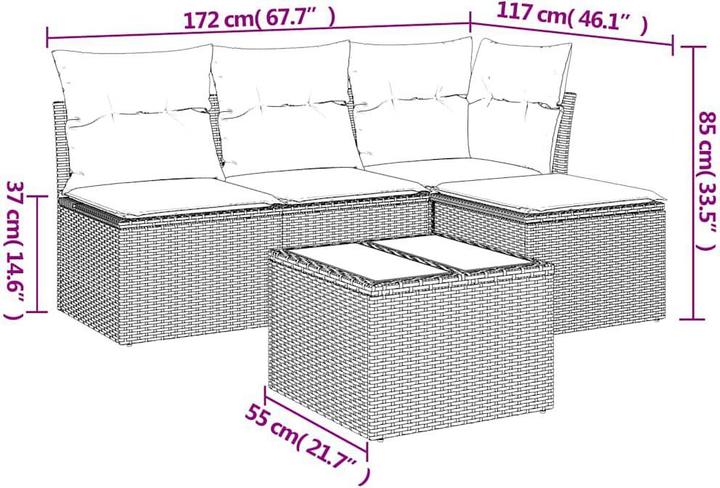 Actual product image vidaXL Paule