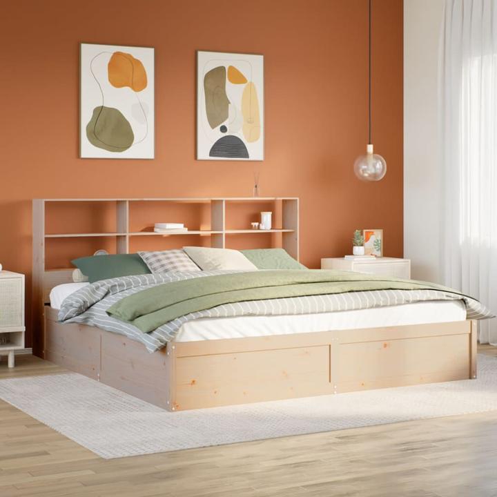 Actual product image vidaXL Bed without mattress 180x200 (180 x 200 cm)