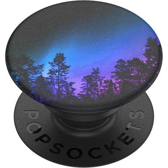 PopSockets PopGrip Aurora Woods, Smartphone Halterung, Schwarz