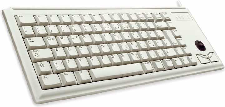 Produktbild CHERRY Compact-Keyboard mit Trackball (DE, Kabelgebunden)