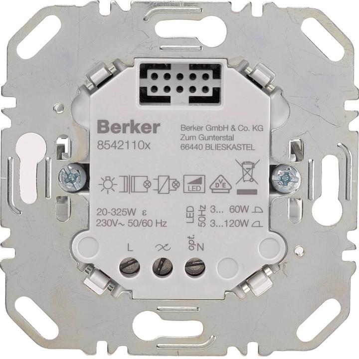 Immagine prodotto Berker Dimmer a sfioramento (R, L) 85421100 25-400 Watt