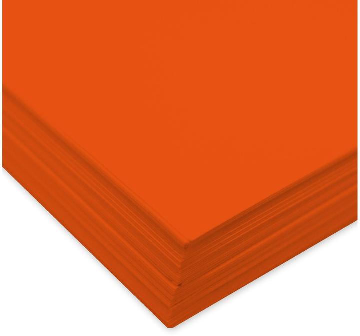 Actual product image Ursus Clay drawing paper A4, 130 g/m², 100 sheets, orange (130 g/m², A4)