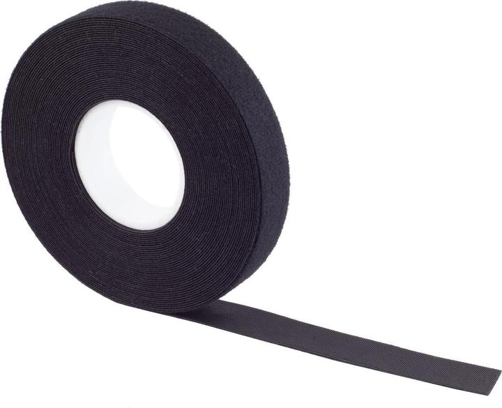 Shiverpeaks Bande Velcro PRO, 16mm, noir, 10m (16 mm)