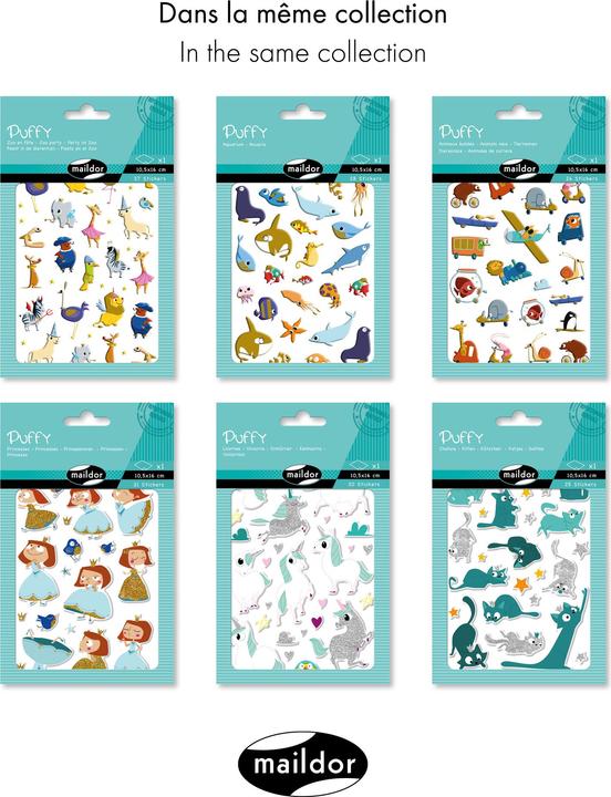 Produktbild My Mandarine Sticker, Puffy