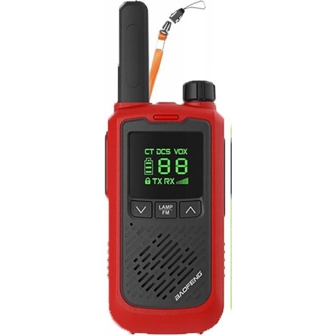 Baofeng Walkie-Talkie BF-T17 rosso (10 km), Walkie-talkie, Rosso