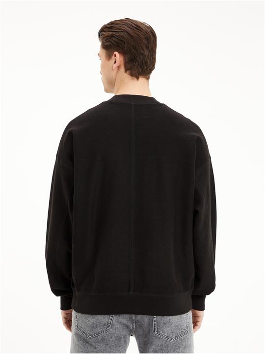 Immagine prodotto Calvin Klein Felpa Monologo Textured Crew da uomo (L)