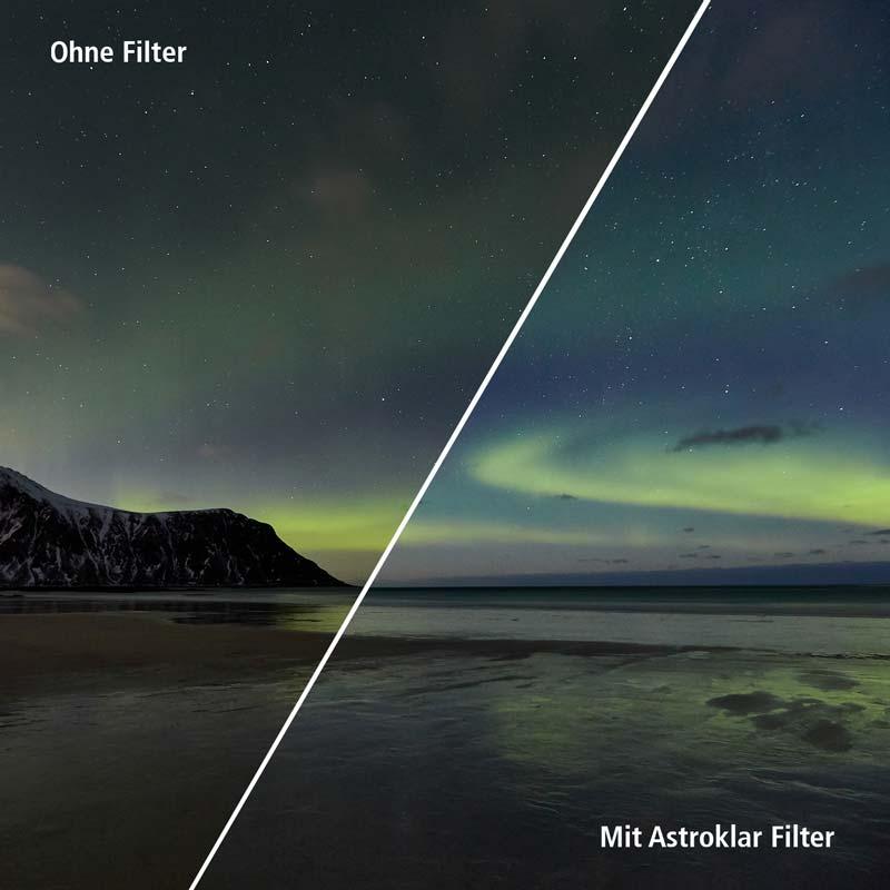 Thumbnail - Rollei Astroklar (72 mm, Nachtlicht Filter), Objektivfilter, Blau, Transparent