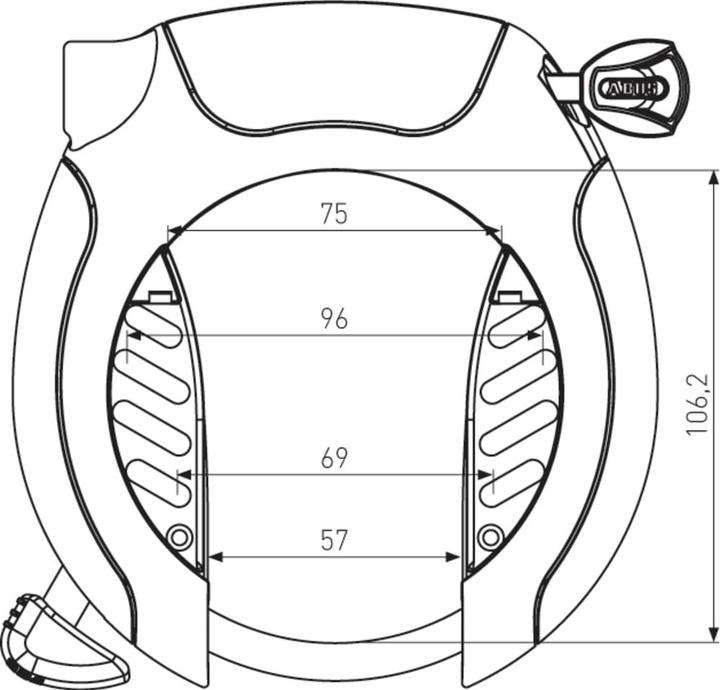 Produktbild Abus Pro Shield Xplus 5955