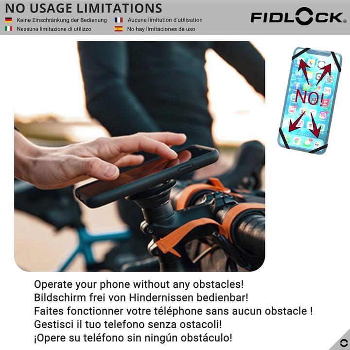 Immagine prodotto Fidlock Magnetische Handyhalterung mit Hülle für Fahrrad