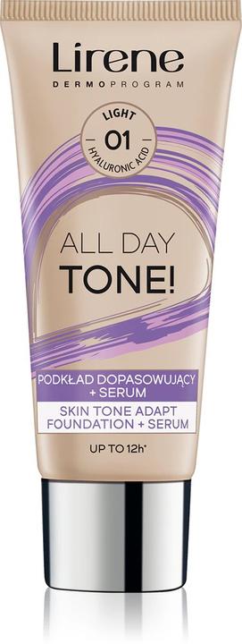 Produktbild Lirene All Day Tone Foundation Adjusting Light 30ml (Light)