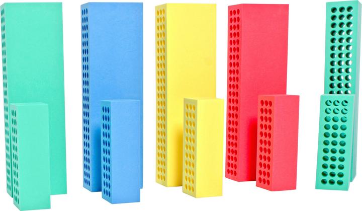 Produktbild BlockX Schaumstoffblock-Set Baukastenset mit Tasche