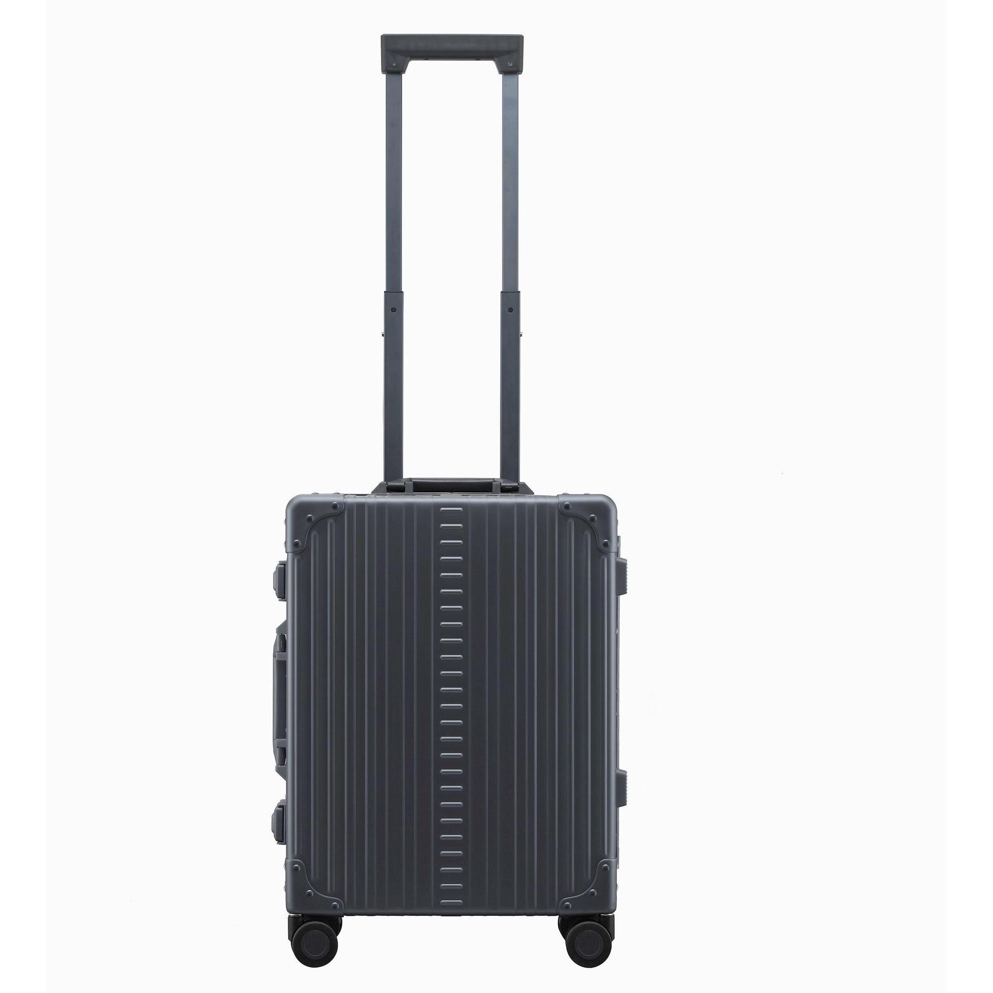 Aleon, Koffer, 21 Domestic 4 Rollen Trolley S 55 cm, Schwarz, (40 l, Handgepäck (bis 50l))