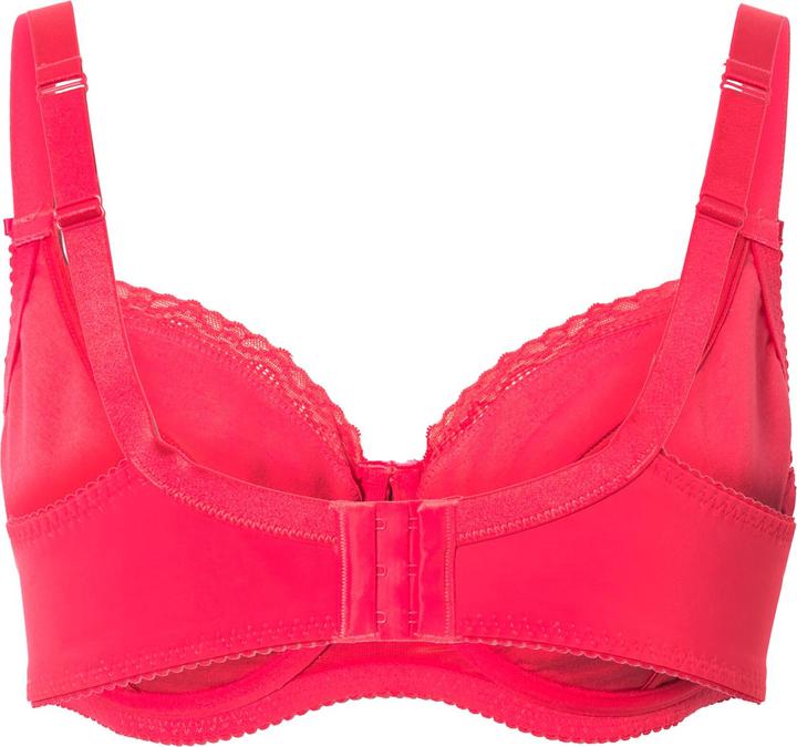 Produktbild Ulla Popken Bügel-BH, Jacquard, Spitzenkante, Cup C - G (85 C)