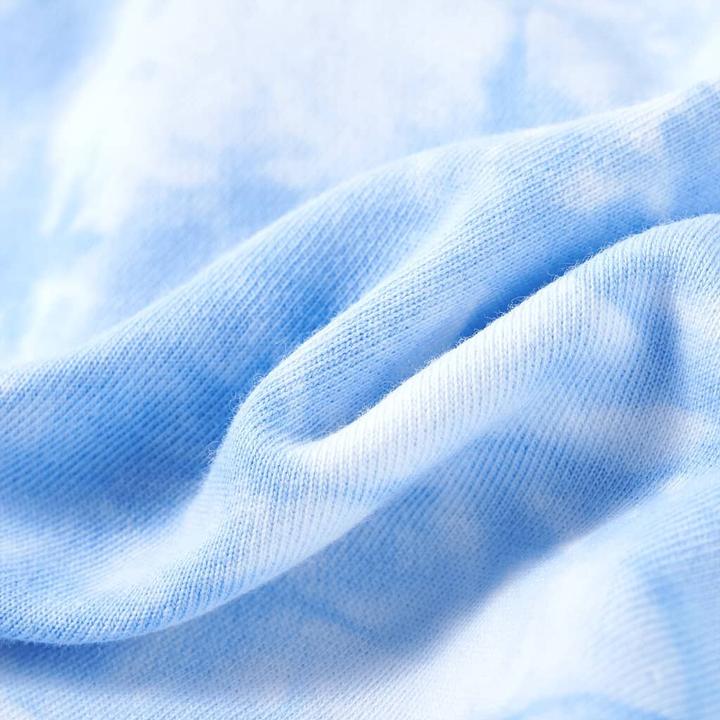 Image du produit vidaXL Sweatshirt enfant bleu clair 104,Composition : 85% coton. 15 (104)