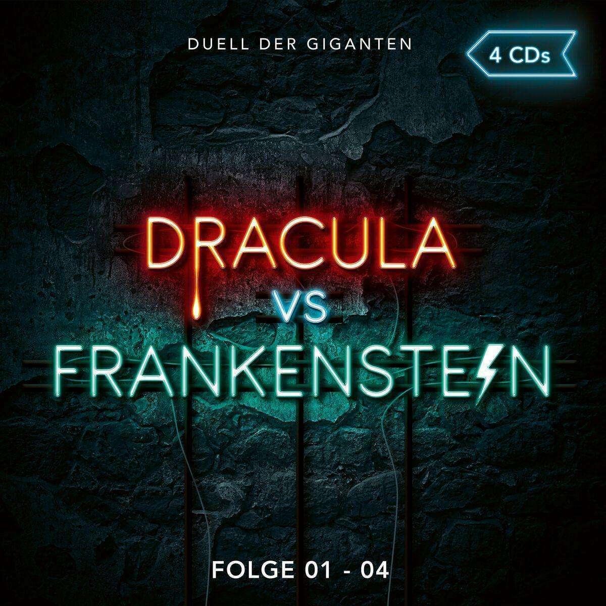 Dracula vs Frankenstein. Folge 01 - 04 (Hörspielbox), Hörbücher von Christian Gailus, Christian Hagitte, Simon Bertling