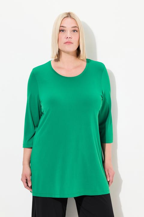Produktbild Ulla Popken Longshirt, A-Linie, Rundhalsausschnitt (46, 48)