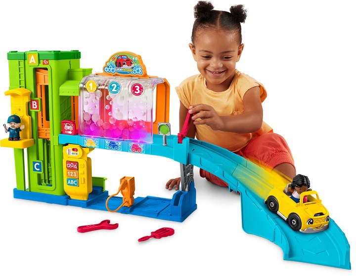 Produktbild Fisher-Price Little People Auto Waschwerkstatt