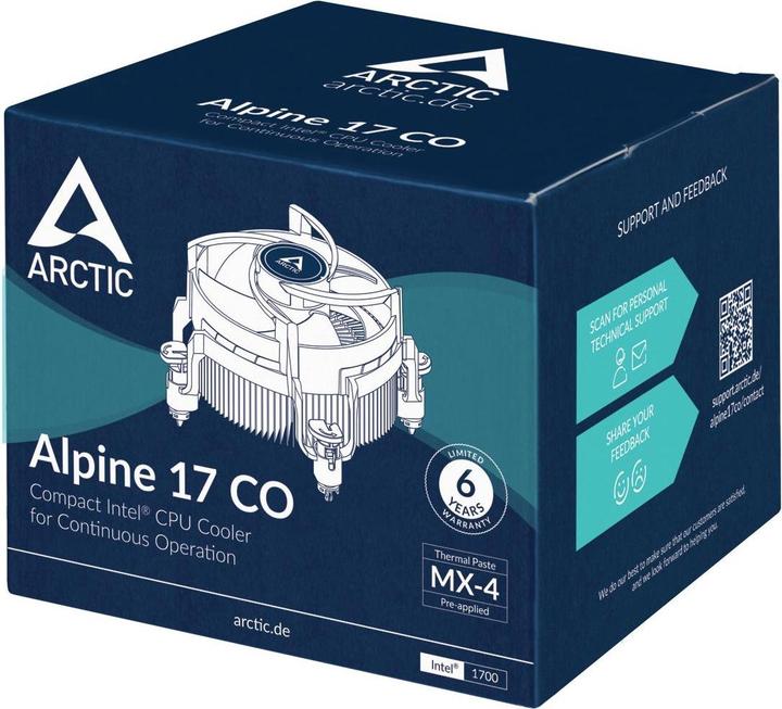 Actual product image Arctic Alpine 17 CO (77 mm)