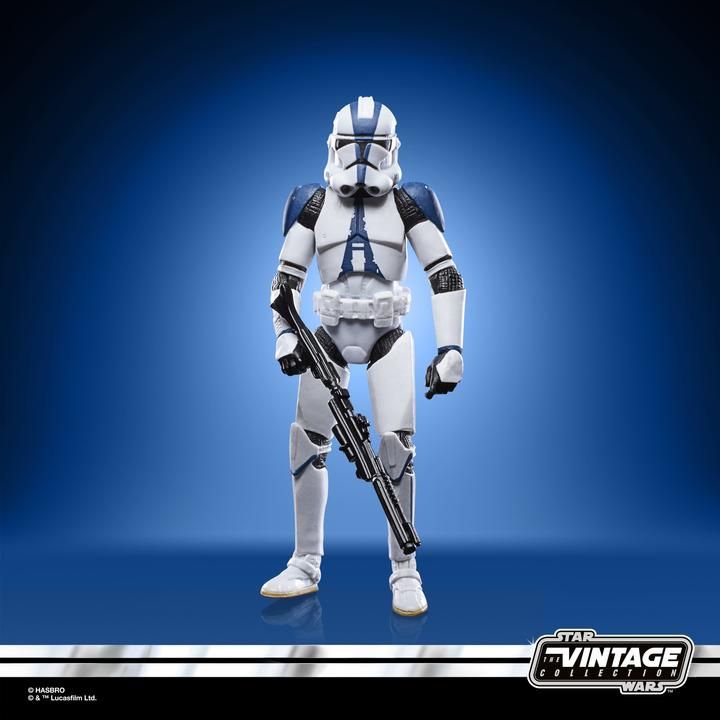 Actual product image Hasbro The Vintage Collection Clone Wars (501st Legion), Action Figure (9.5 cm) for Star Wars: Clone